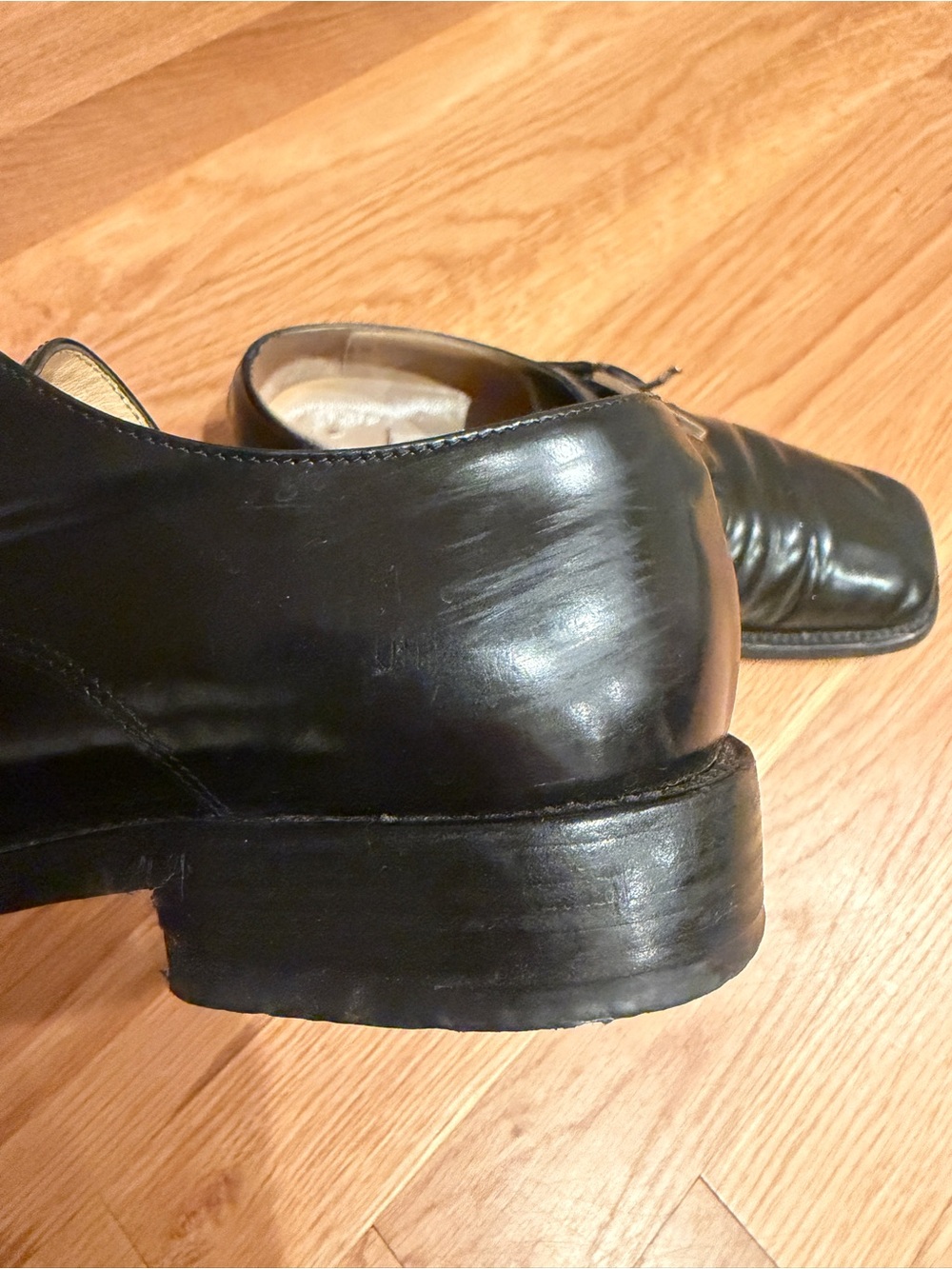Dolce & Gabbana Black Leather Single Monk Strap Dress Shoes - Picture 9 of 9